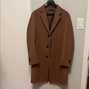 Uniqlo Men's Tan Pea Coat